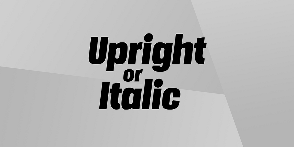 It includes each weight as italic.