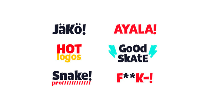 Emphasizing the favorited Loyola! font family.