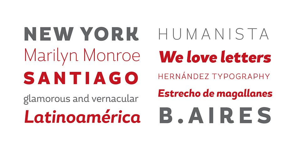 Magallanes is the perfect titling font to complement text faces in magazines, logotypes, etc.