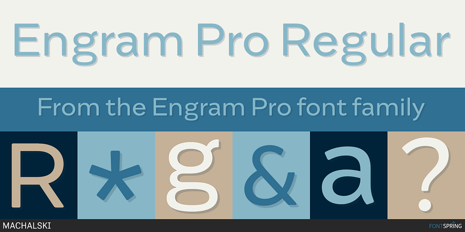 Engram Pro Regular Font