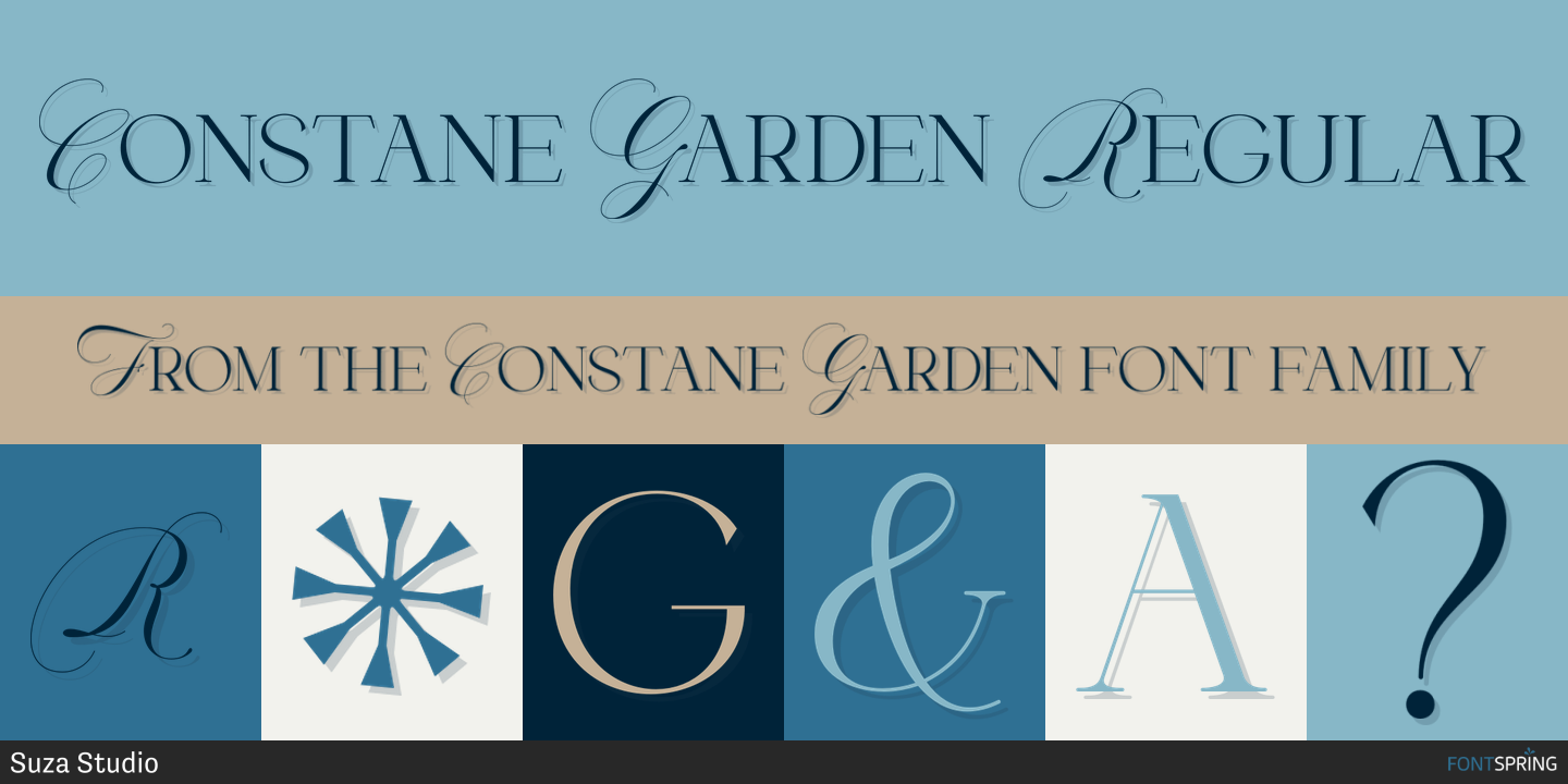 Constane Garden Font