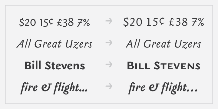 Emphasizing the popular Gilman Sans font family.