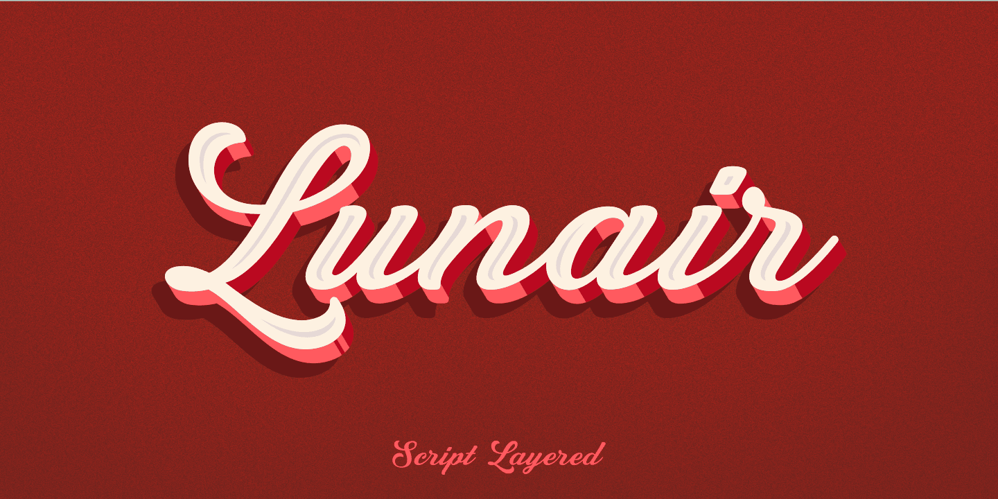 Lunair Font