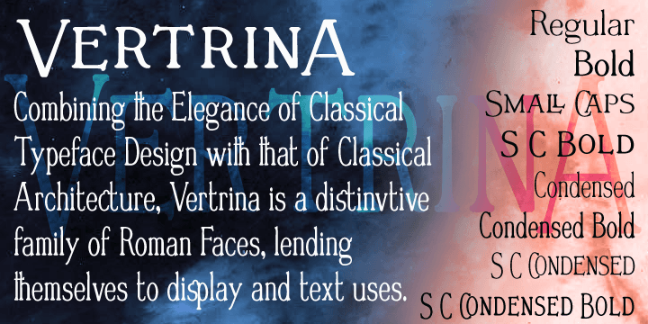 Vertrina marries four virtues: elegance, simplicity, character and usefulness.