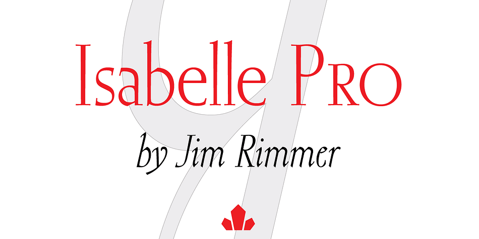 Isabelle is the closest thing to a metal type revival Jim Rimmer ever did.