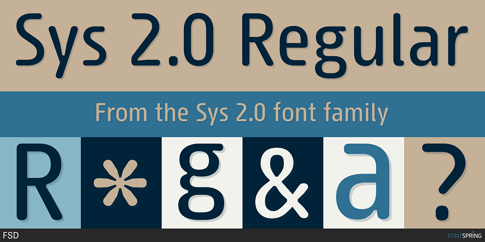Sys 2.0 Regular Font