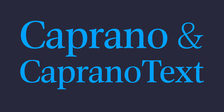 Caprano Font
