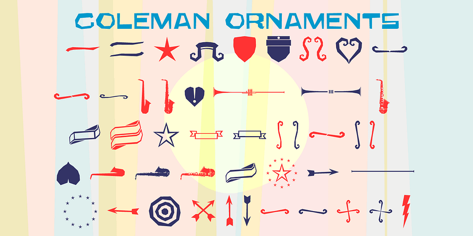 Bonus: Coleman Ornaments included!