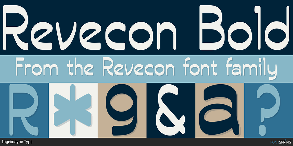 Revecon Bold Font