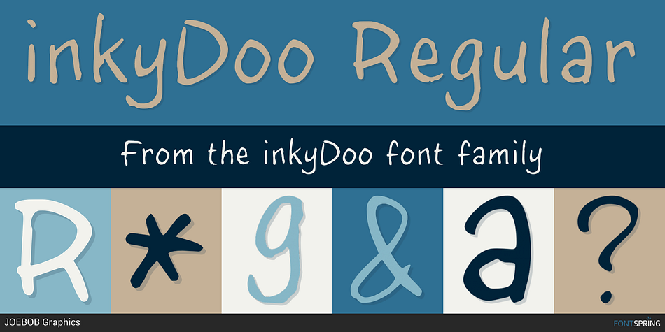 inkyDoo Regular Font