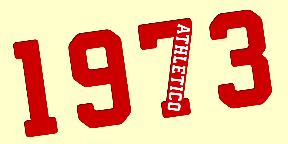 Displaying the beauty and characteristics of the Athletico Clean font family.