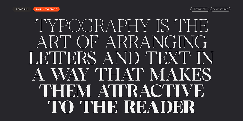 Romellis Font
