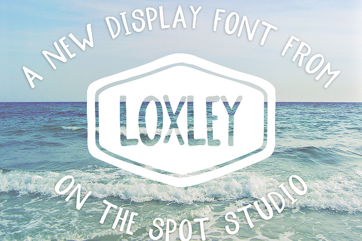 Displaying the beauty and characteristics of the Loxley Caps font family.