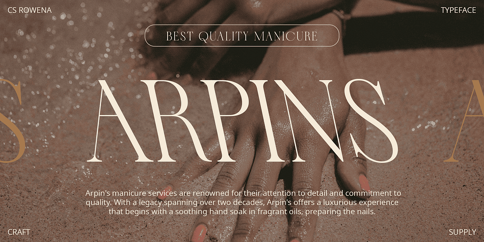 CS Rowena Font