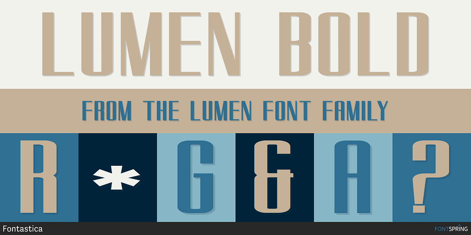 LUMEN Bold Font