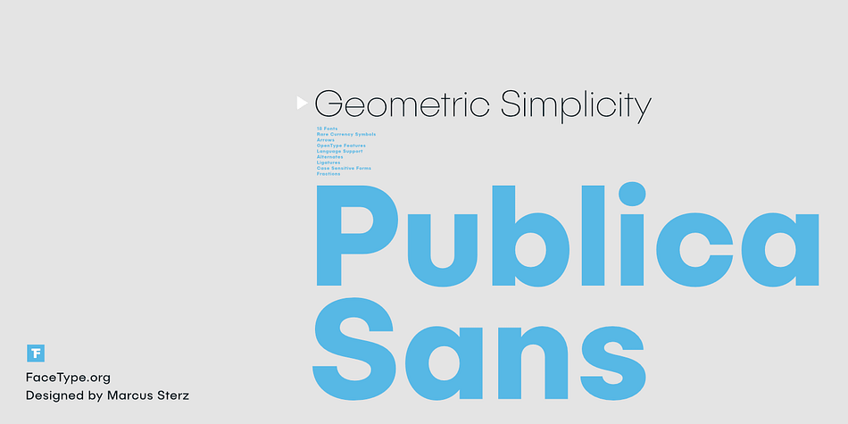 Publica Sans is a new typeface by Marcus Sterz.