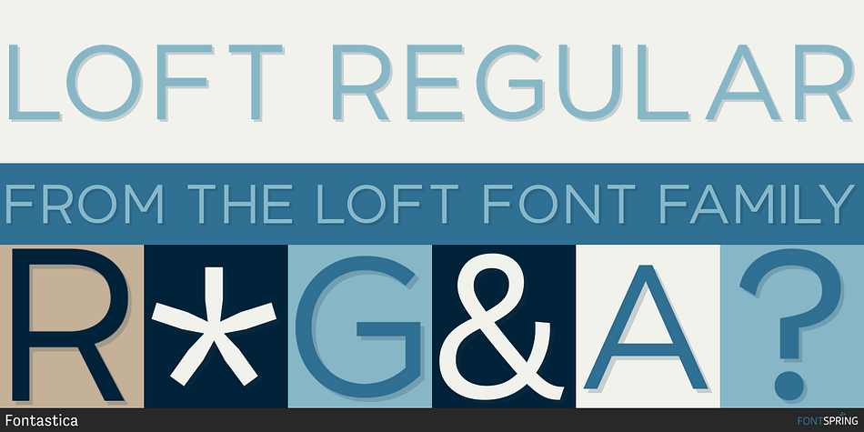 Loft Regular Font