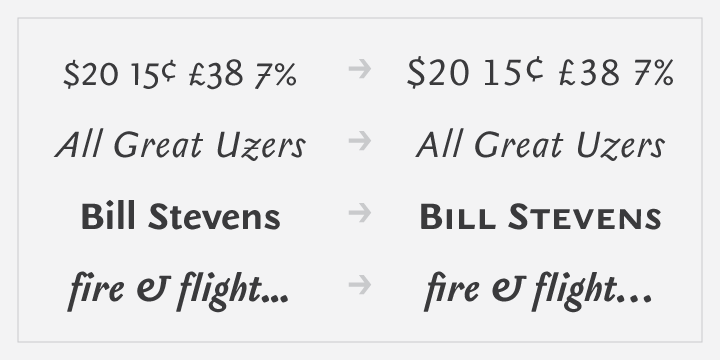Emphasizing the popular Gilman Sans font family.
