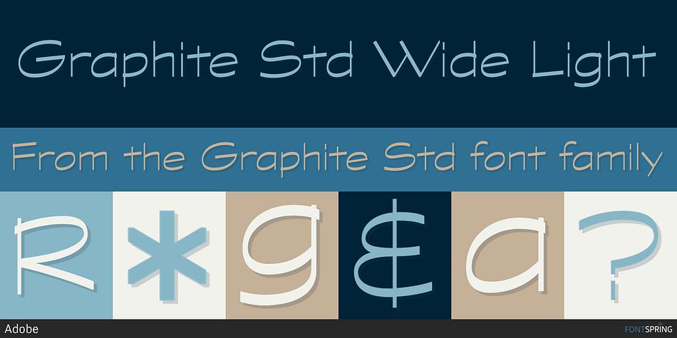 Graphite Std Font