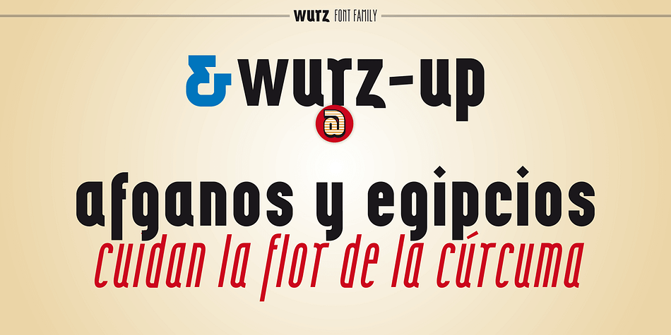 Highlighting the Wurz font family.