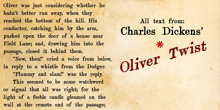 The typeface was developed by Robert Besley and first published in 1845.