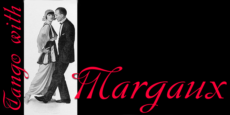 Margaux has all the features usually included in a fully professional font.