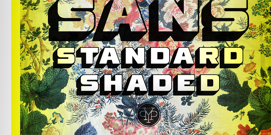 The Standard Shaded family is an homage to the grandiose Woodtypes of yesteryear.