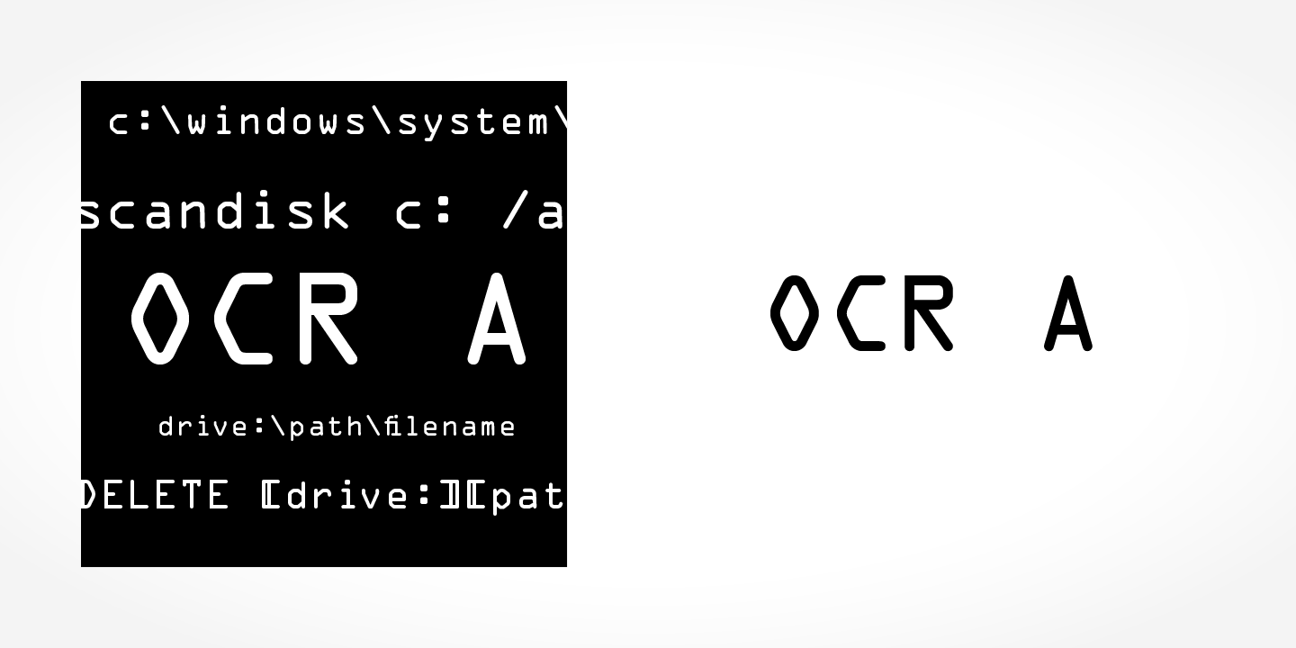 OCR A