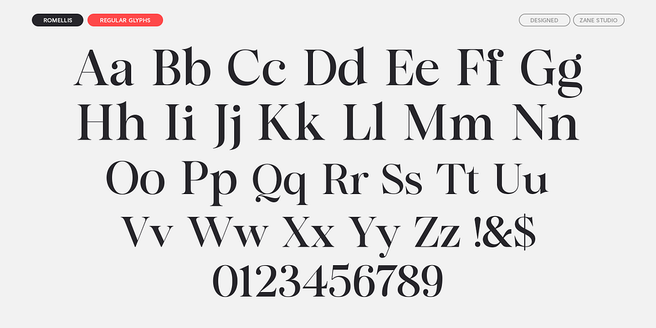 Romellis Font