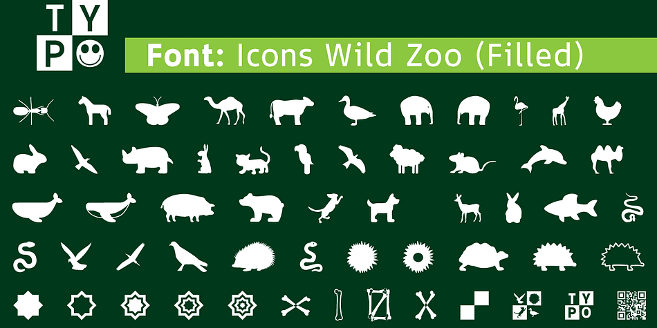 Icons Animals Font
