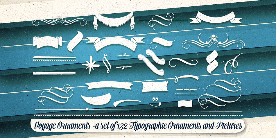 Emphasizing the popular Voyage font family.