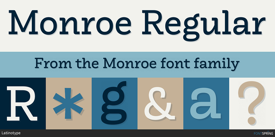Monroe Regular Font