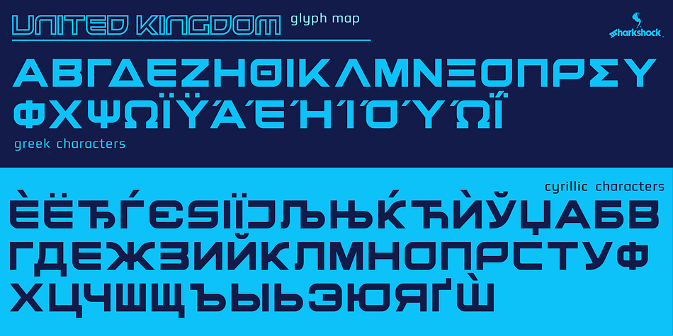 United Kingdom Font