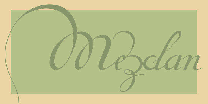 Our font, Van den Velde Script merges modern necessities o better
legibility without loose the taste of his archaic origins.