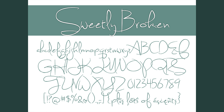 The font family comes in three weights- regular, semibold, and bold.