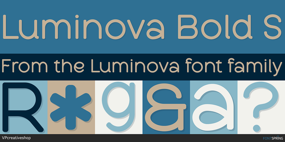 Luminova Bold S Font