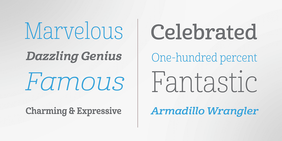 Cabrito OpenType features include Stylistic Alternates, Oldstyle Figures, Standard Ligatures and Swashes.