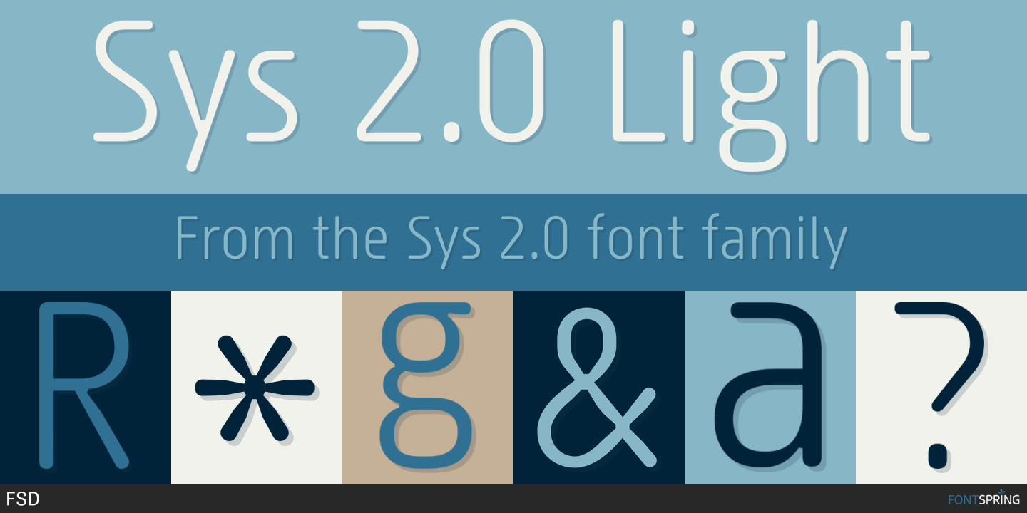 Fonts similar to Sys 2.0