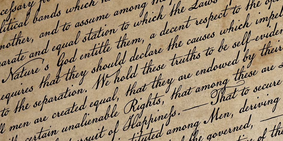 Before penning the Declaration, he copied a number of documents for General George Washington.