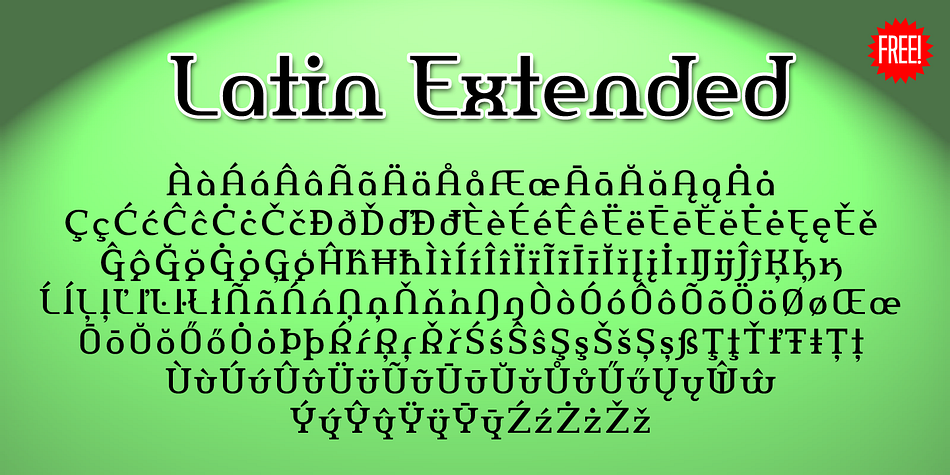 All the alternate letterforms (and some new ones) have been included as OpenType alternates AND they have now been made available with accents, too!