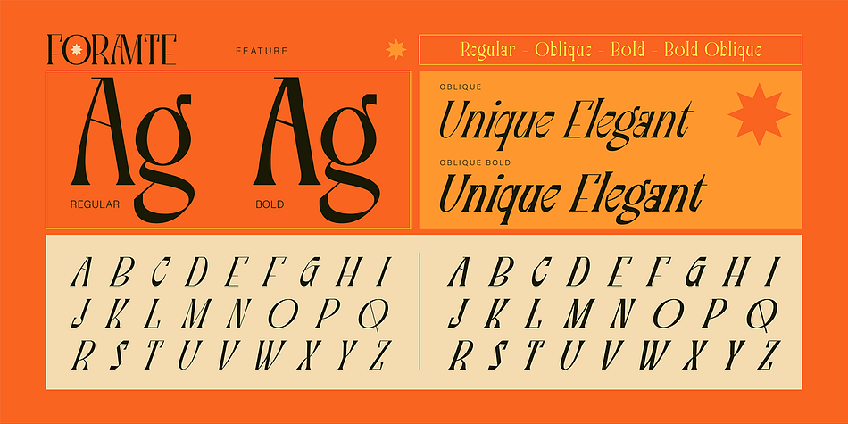 Foramte Font