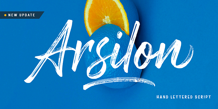 Arsilon font family by Dhan Studio