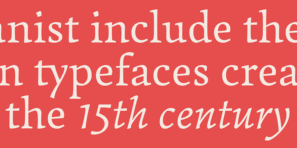 Displaying the beauty and characteristics of the Garibaldi font family.