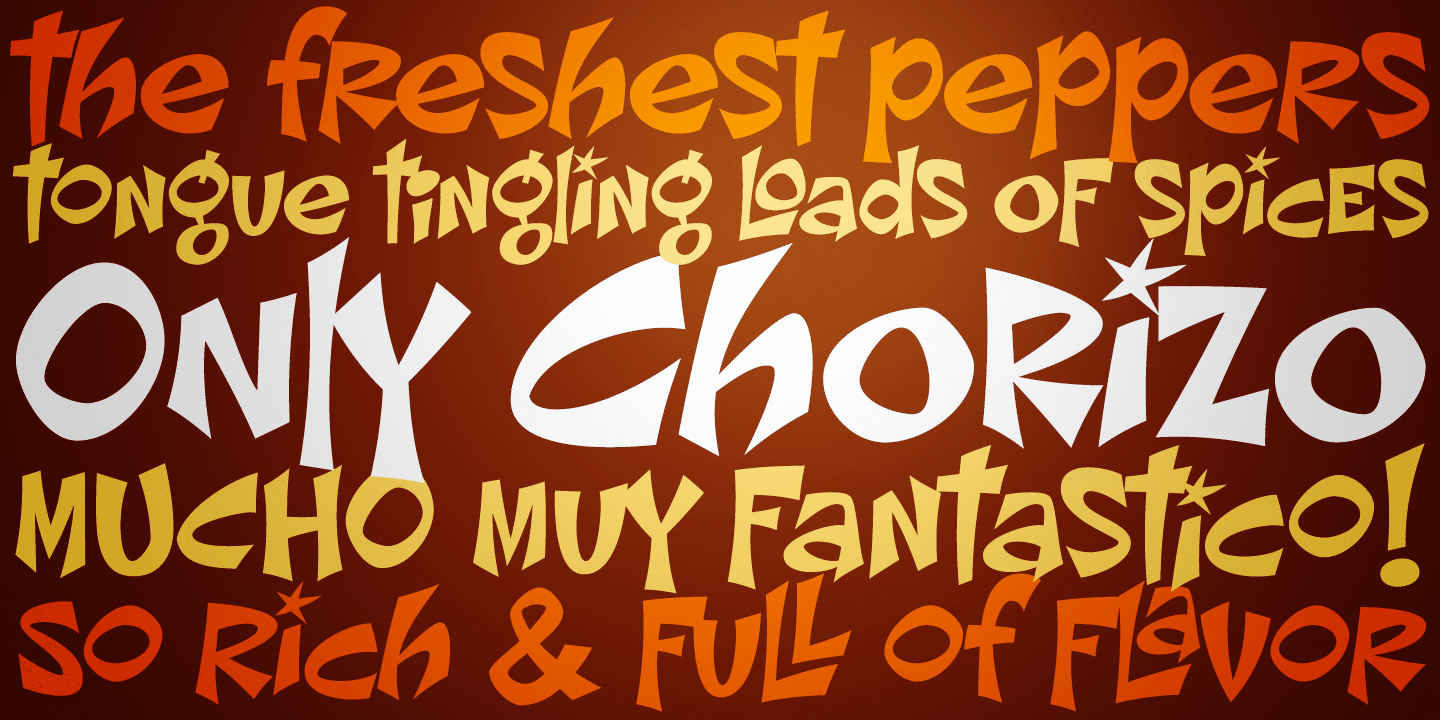 Chorizo PB Font