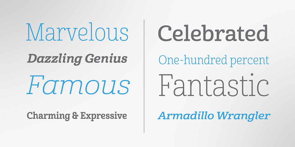 Cabrito OpenType features include Stylistic Alternates, Oldstyle Figures, Standard Ligatures and Swashes.