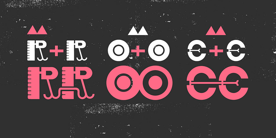 It has a regular version and 3 dingbat variants to decorate and have fun changing and modifying the letters.