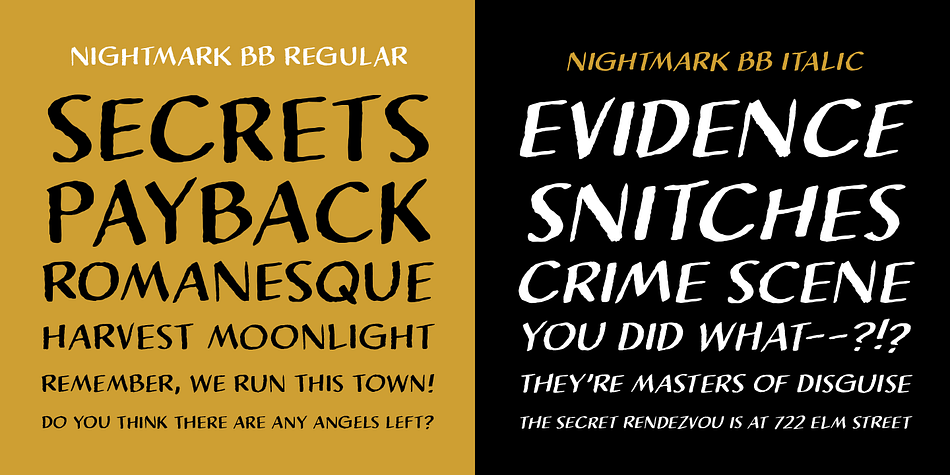 Nightmark – Blambot Comic Fonts & Lettering