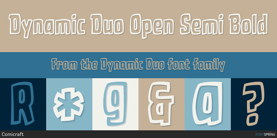 Dynamic Duo Open Font