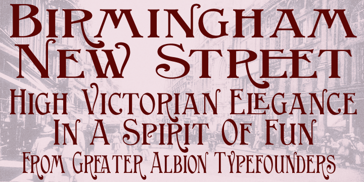 New Street, meanwhile is the great 19th century commercial road linking the city centre of Birmingham with the train station of the same name.