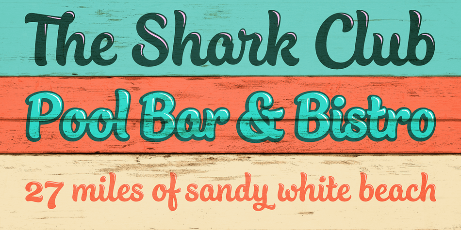 This font is jam-packed with OpenType features that make smooth flowing text a doddle.